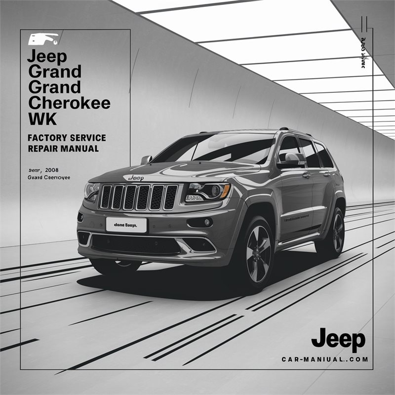 Jeep Grand Cherokee WK 2008 Factory Service Repair Manual 