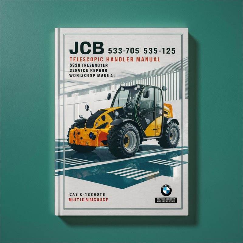 JCB 530-70 to 550-170 Telescopic Handler Service Repair Workshop Manual PDF Download