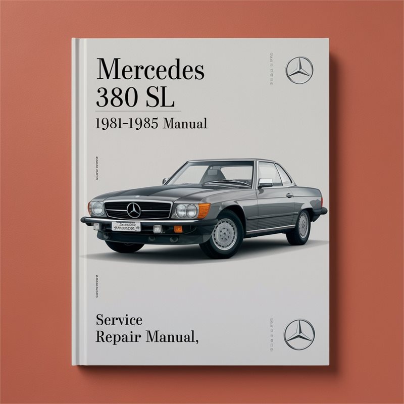 Mercedes 380 SL 1981-1985 Service Repair Manual 