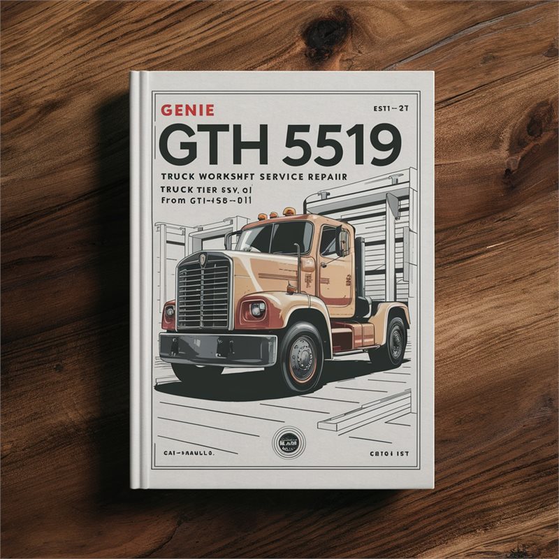 Genie GTH 5519 Forklift Truck Workshop Service Repair Manual (Deutz Tier 4i & S/N: From GTH5514B-101) 