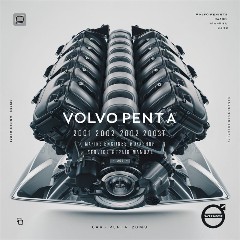Volvo Penta 2001 2002 2003 2003T Marine Engines Workshop Service Repair Manual 