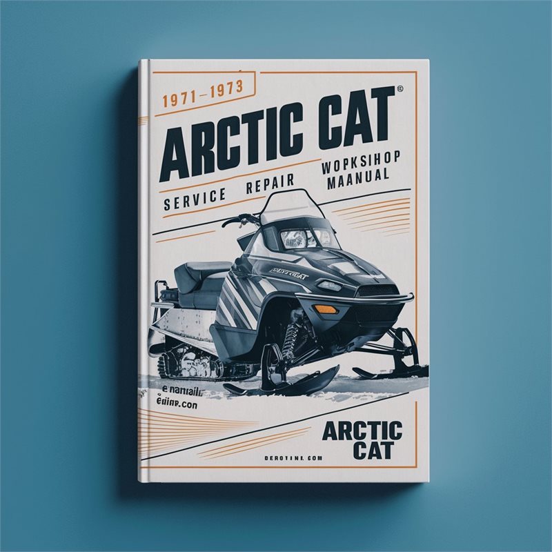 1971-1973 Arctic Cat Snowmobile Service Repair Workshop Manual 