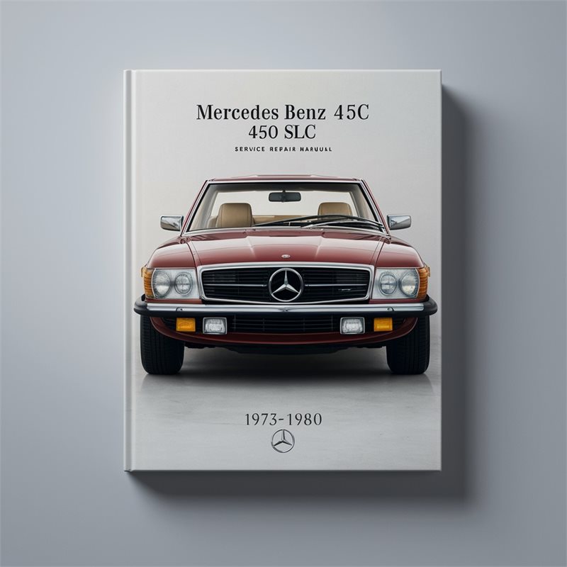 Mercedes Benz 450 SLC (1973 to 1980) Service Repair Manual 