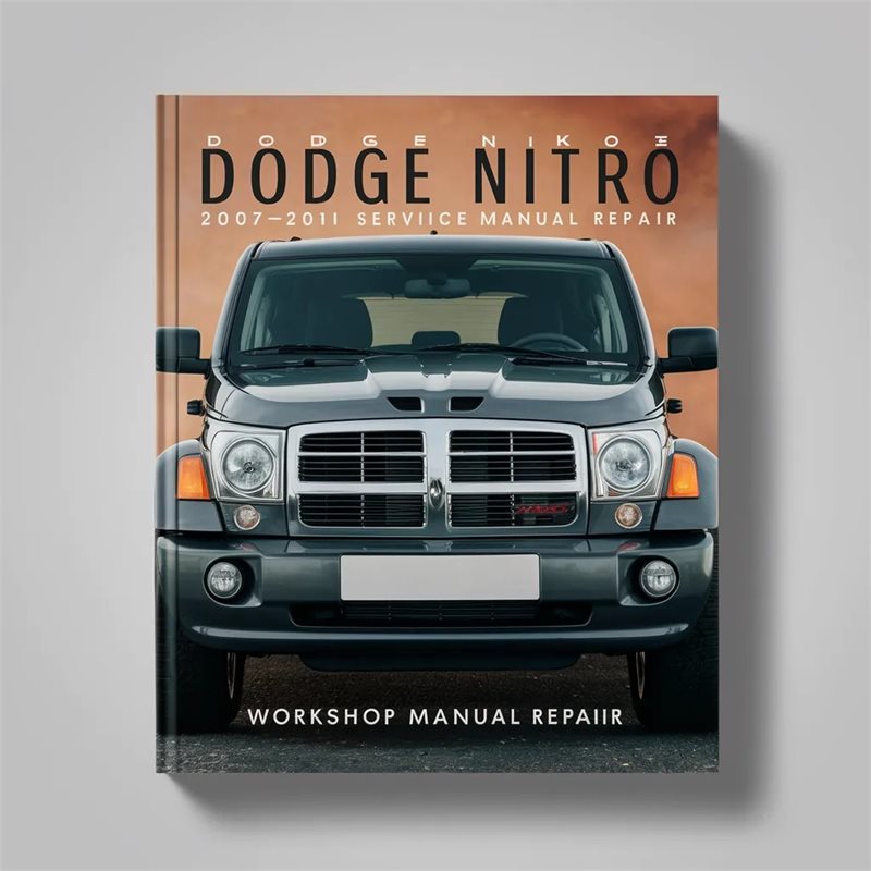 Dodge Nitro 2007-2011 Workshop Service Manual Repair 