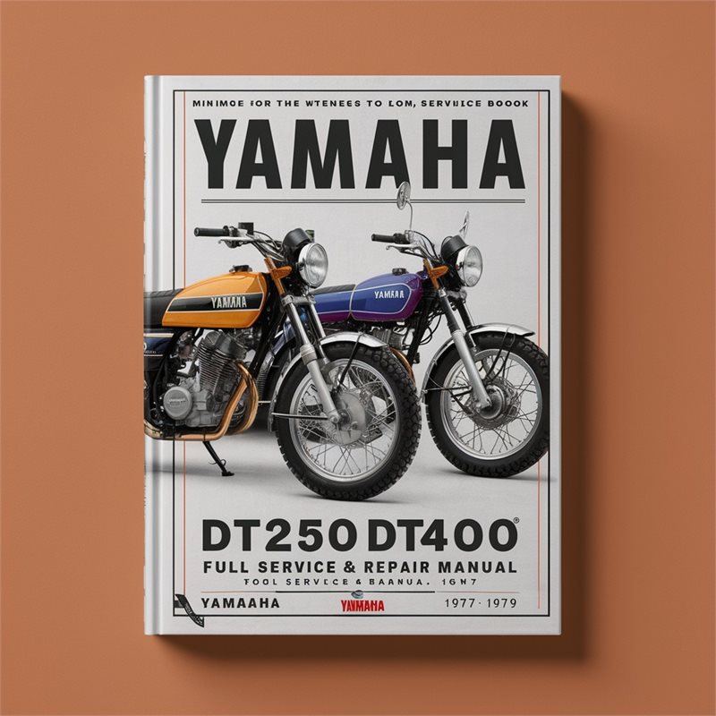 Yamaha DT250 DT400 Full Service & Repair Manual 1977-1979 