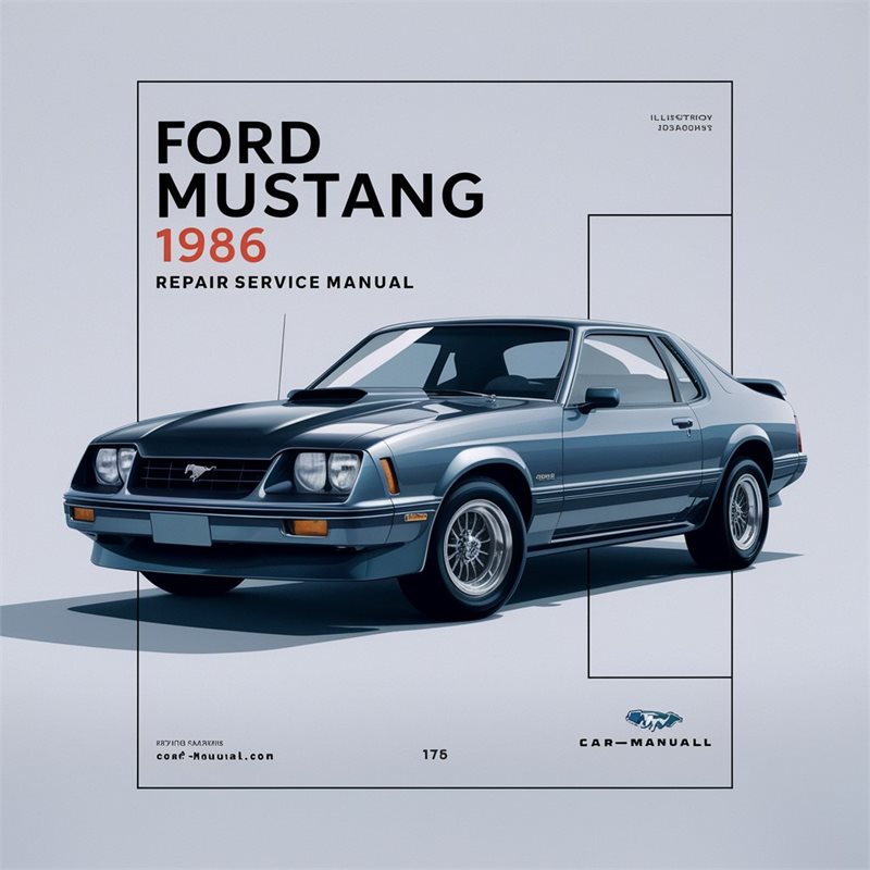 Ford Mustang 1986 Repair Service Manual 