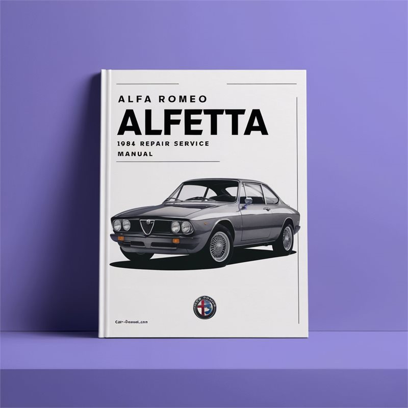 Alfa Romeo Alfetta 1984 Repair Service Manual 