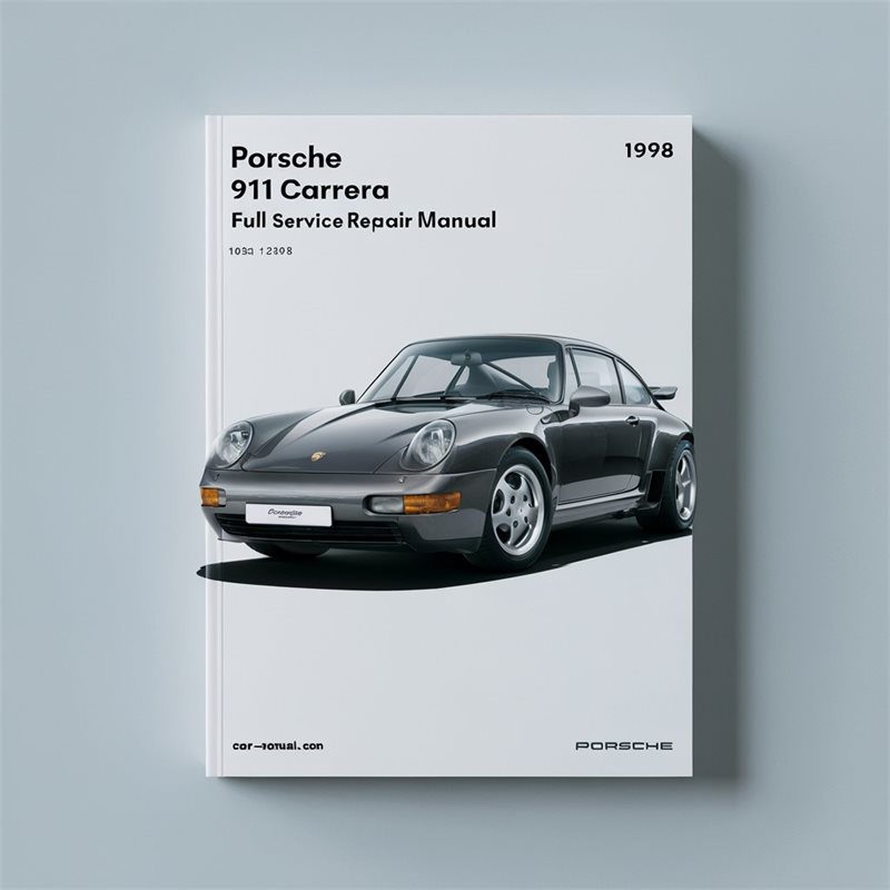 Porsche 911 Carrera 1993-1998 Full Service Repair Manual 