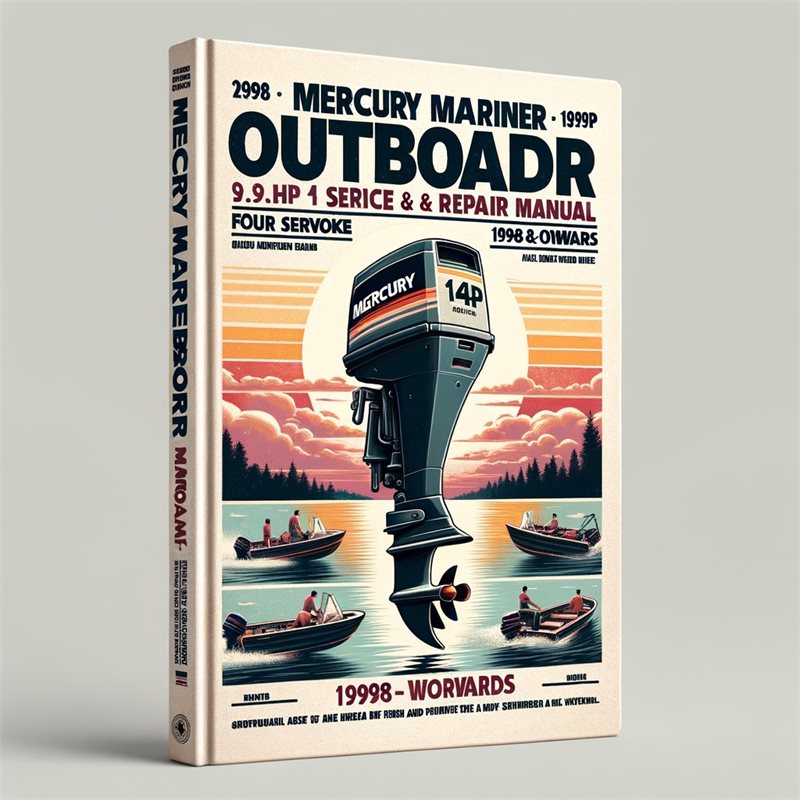 MERCURY Mariner OUTBOARD 9.9HP 15HP FOUR STROKE BIGFOOT Full Service & Repair Manual 1998-ONWARDS 