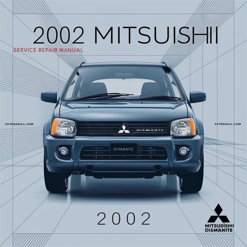 2002 Mitsubishi Diamante Service Repair Manual 