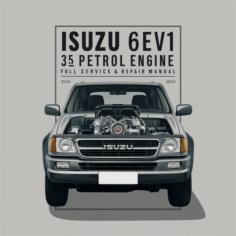 ISUZU 6EV1 3.5L Petrol Engine Full Service & Repair Manual 