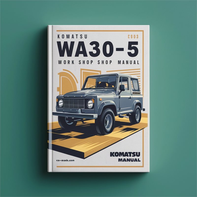 Komatsu WA30-5 work shop Manual 