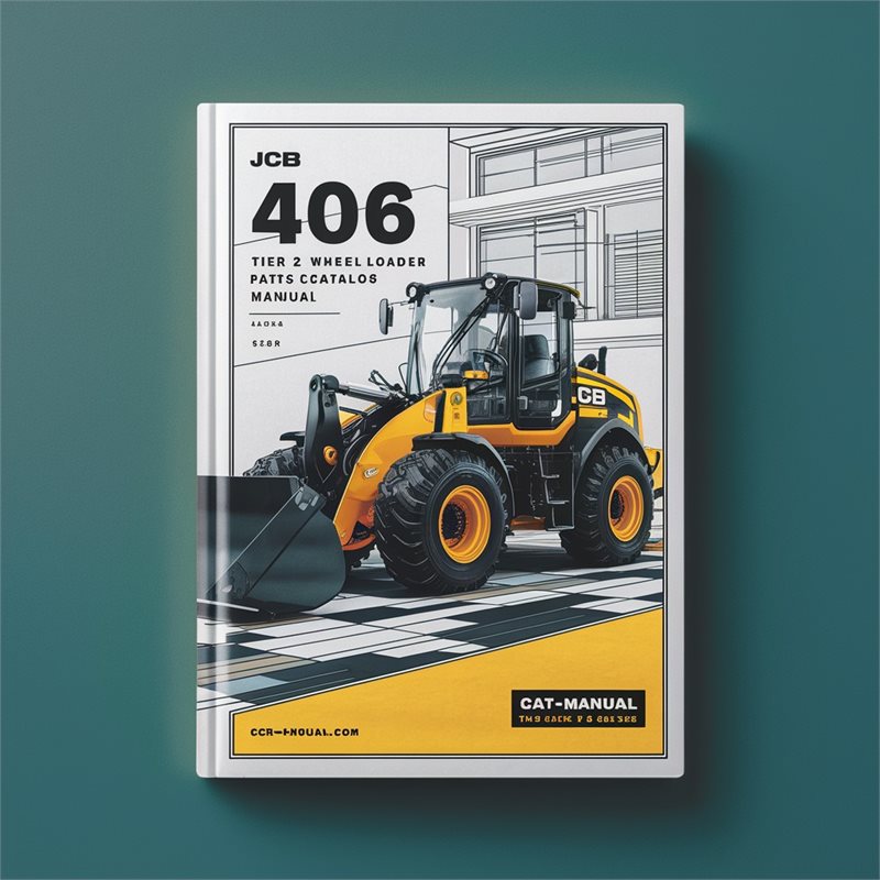JCB 406 Tier 2 Wheel Loader Parts Catalog Manual #2 