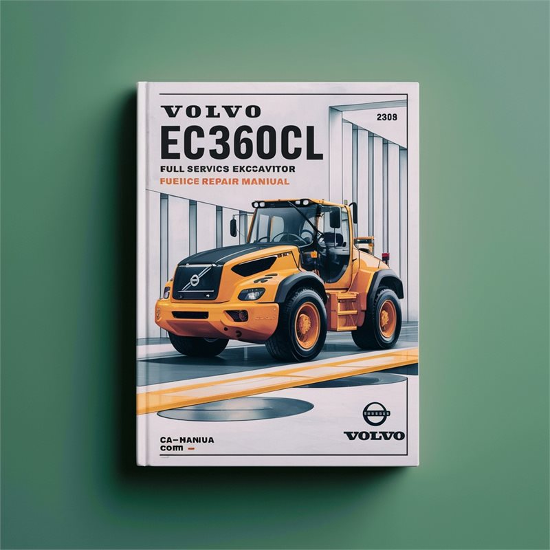 VOLVO EC360C L EC360CL Excavator Full Service Repair Manual 