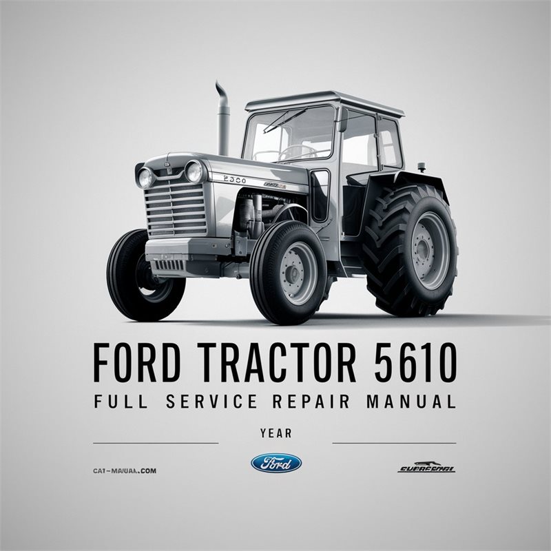 Ford Tractor 5610 Full Service Repair Manual 
