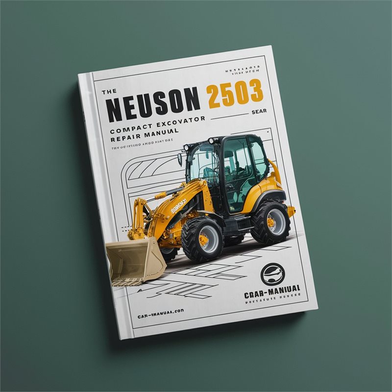 Neuson 2503 Compact Excavator Full Service Repair Manual 