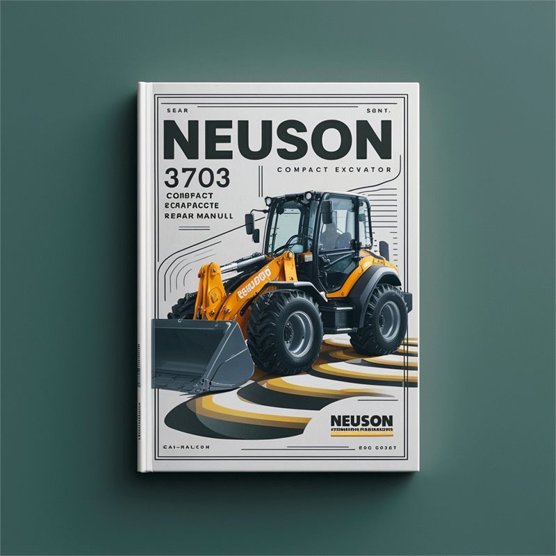 Neuson 3703 Compact Excavator Full Service Repair Manual 
