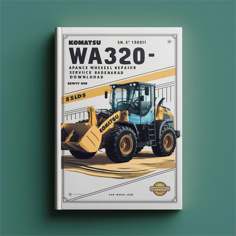 Komatsu WA320-3 Avance Wheel Loader Service Repair Manual  (SN: 150001 and up)