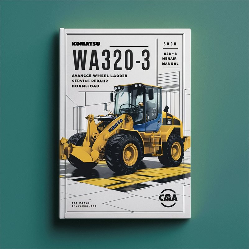 Komatsu WA320-3 Avance Wheel Loader Service Repair Manual  (SN: 50001 and up)