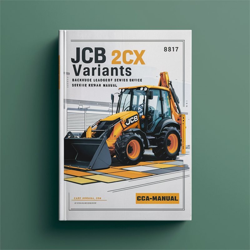 Jcb 2cx & Variants Backhoe Loader Workshop Service Repair Manual 