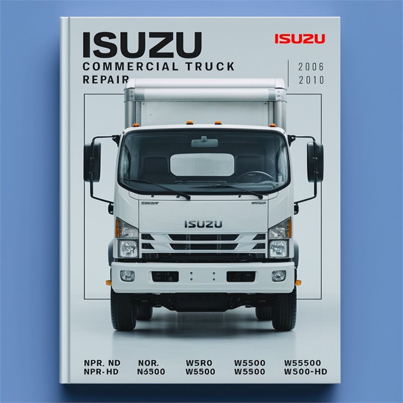 Isuzu Commercial Truck NPR NPR-HD NQR NRR W3500 W4500 W5500 W5500HD Service Repair Manual 2006-2010