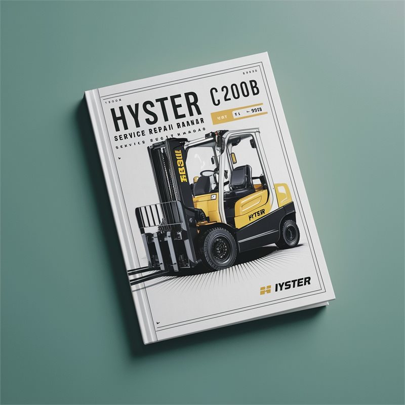 Hyster C007 (P200B) Forklift Service Repair Manual 