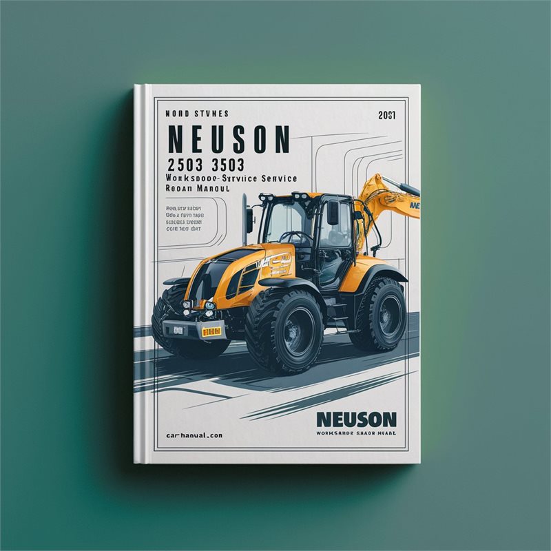 Neuson 2503 3503 excavator Workshop Service Repair Manual 