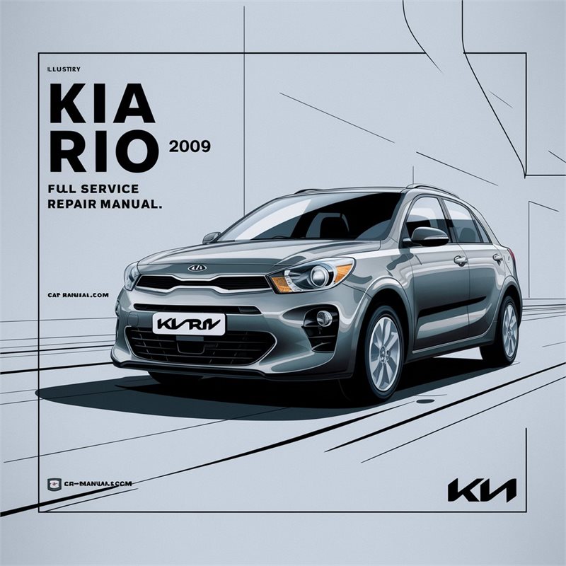 KIA RIO 2009 Full Service Repair Manual 