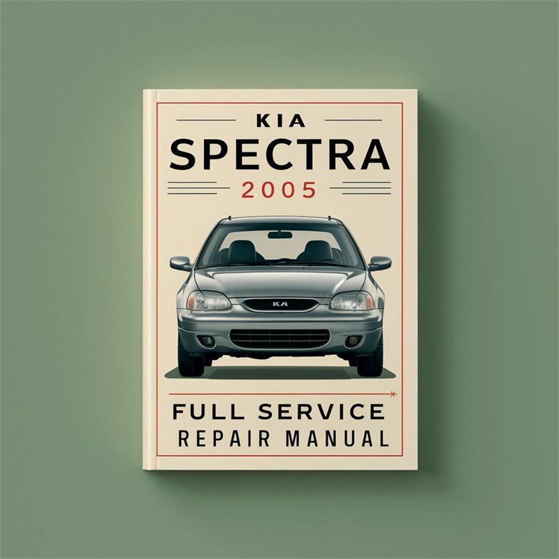 KIA SPECTRA 2005 Full Service Repair Manual 