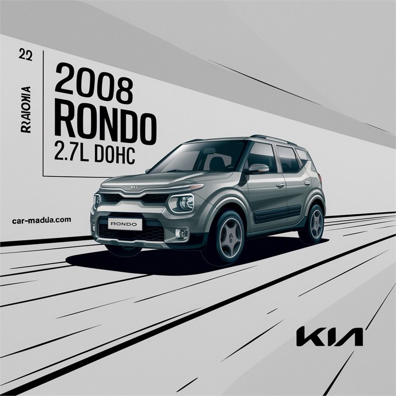Kia Rondo 2008 2.7L DOHC Workshop Service Manual for Repair 