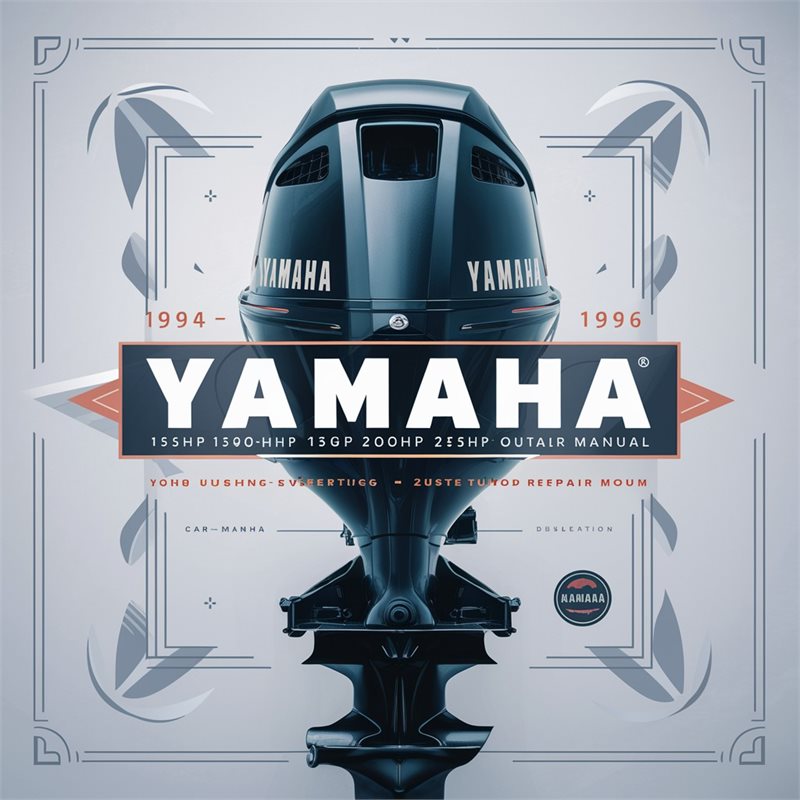 1994-1996 Yamaha 115HP 130HP 150HP 200HP 225HP 2-Stroke Outboard Repair Manual 