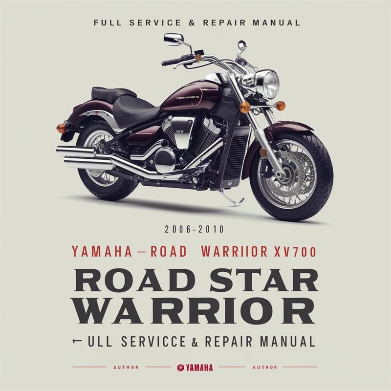 Yamaha Road Star Warrior XV1700 2006-2010 Full Service & Repair Manual 