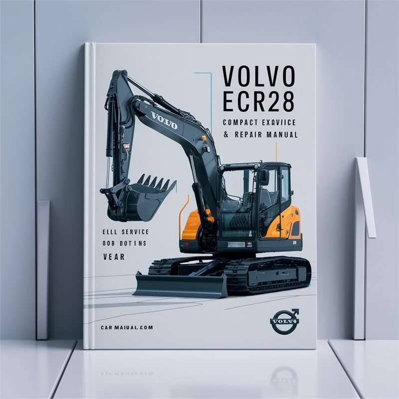 Volvo ECR28 Compact Excavator Full Service & Repair Manual 