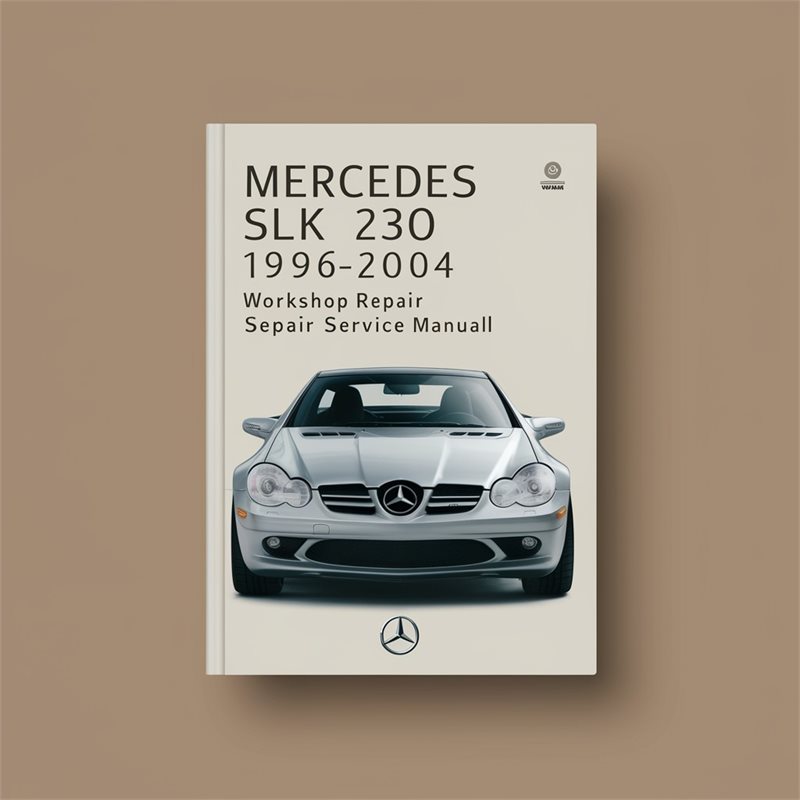 Mercedes SLK 230 1996-2004 Workshop Service Repair Manual 