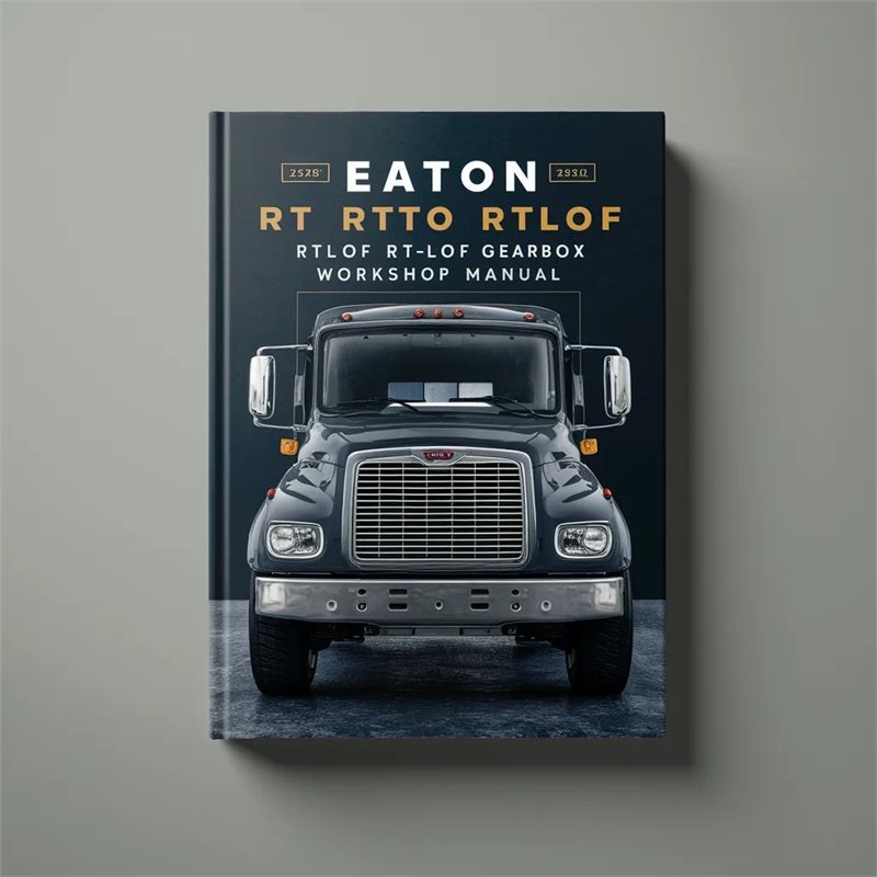 EATON RT RTO RTLO RTLOF RTX RTF Gearbox Workshop Manual 