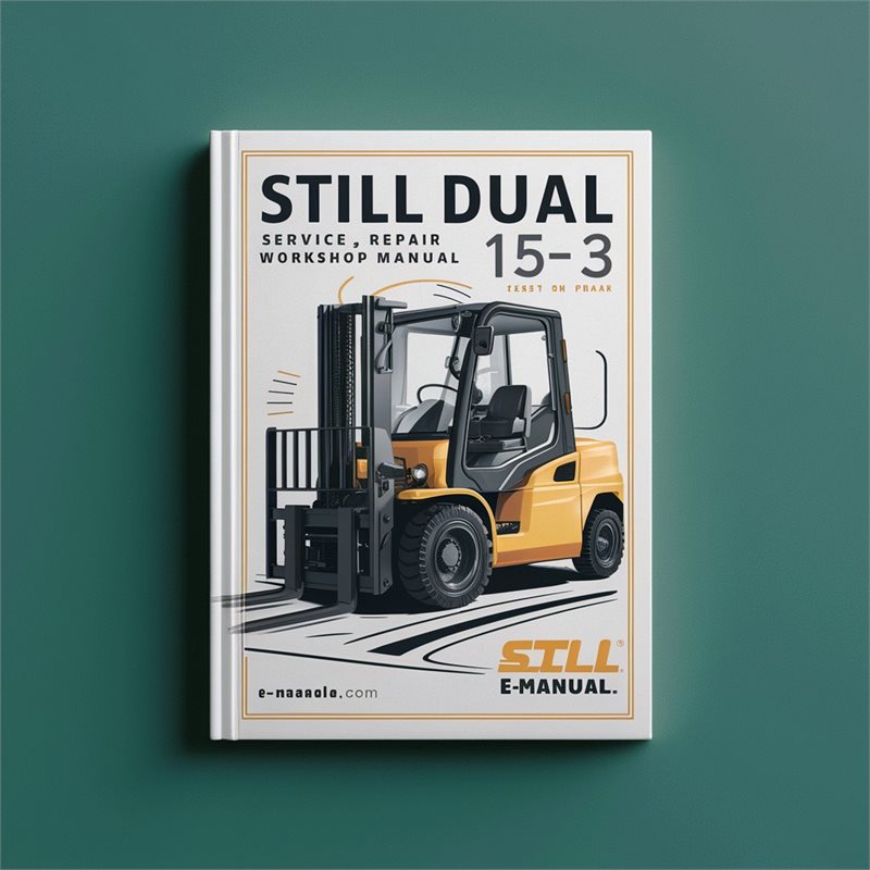 Still Dual 15-3 Forklift Service Repair Workshop Manual 