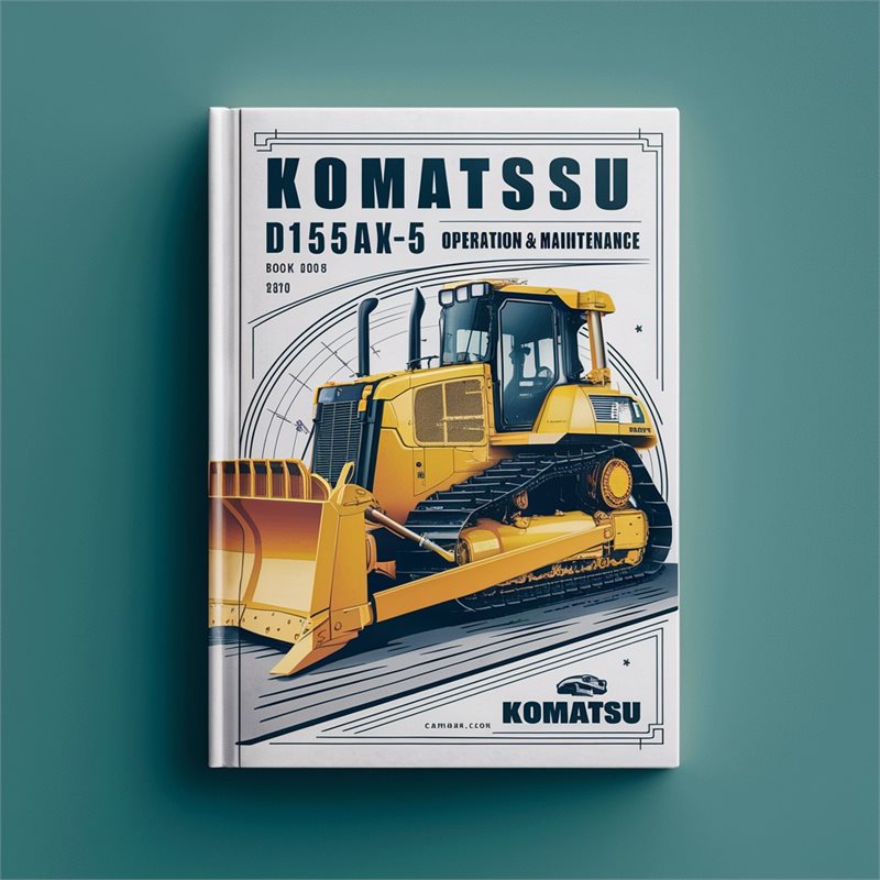 Komatsu D155AX-5 BULLDOZER Operation & Maintenance Manual 
