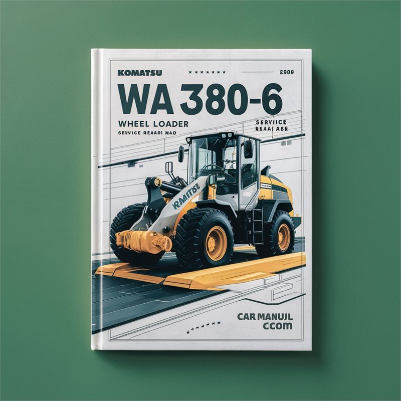Komatsu WA380-6 Wheel Loader SN H60051 and up Service Repair Manual 