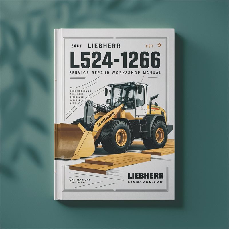 Liebherr L524-1266 Wheel loader Service Repair Workshop Manual 