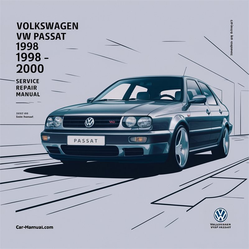 Volkswagen VW PASSAT 1998-2000 Service Repair Manual 