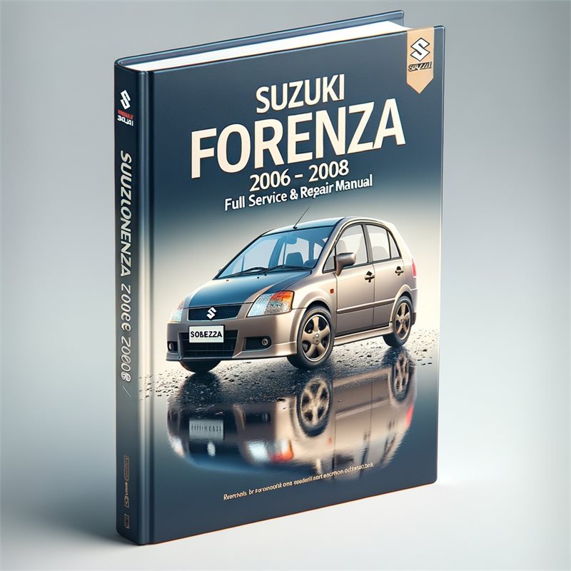 Suzuki Forenza 2006-2008 Full Service & Repair Manual 