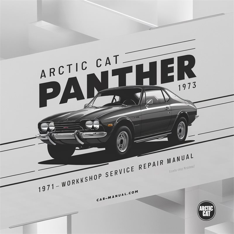 Arctic Cat Panther 1971-1973 Workshop Service Repair Manual 
