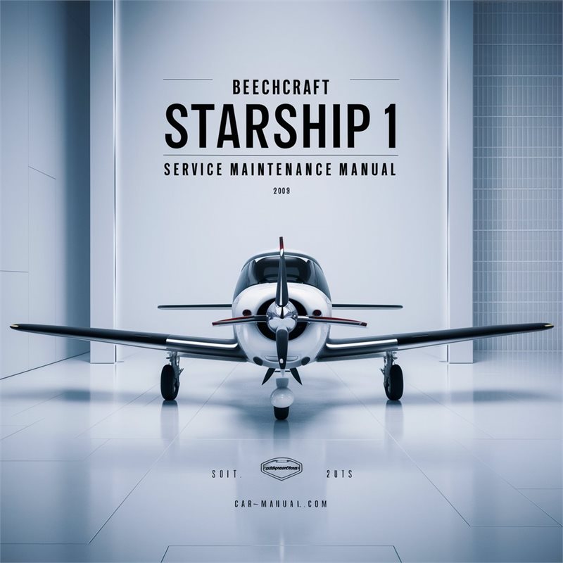 Beechcraft Starship 1 Model 2000 Service Maintenance Manual-Improved-PDF 