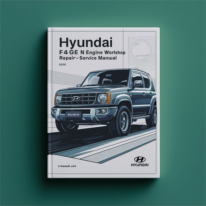 Hyundai F4GE N Engine Workshop Repair Service Manual 