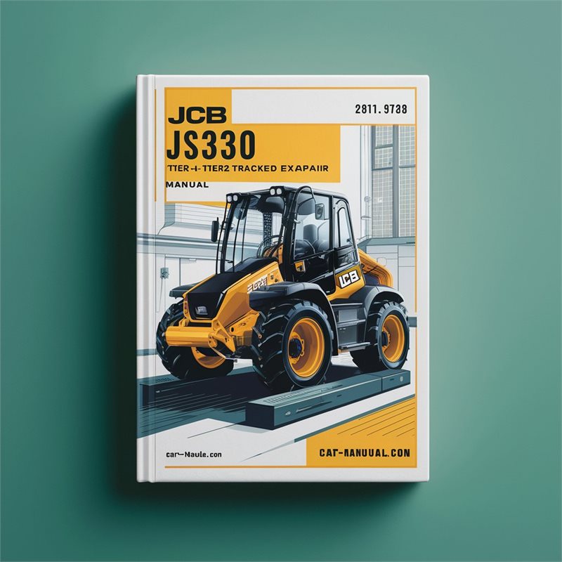 JCB JS330 Auto Tier2 and Tier3 Tracked Excavator Service Repair Manual 