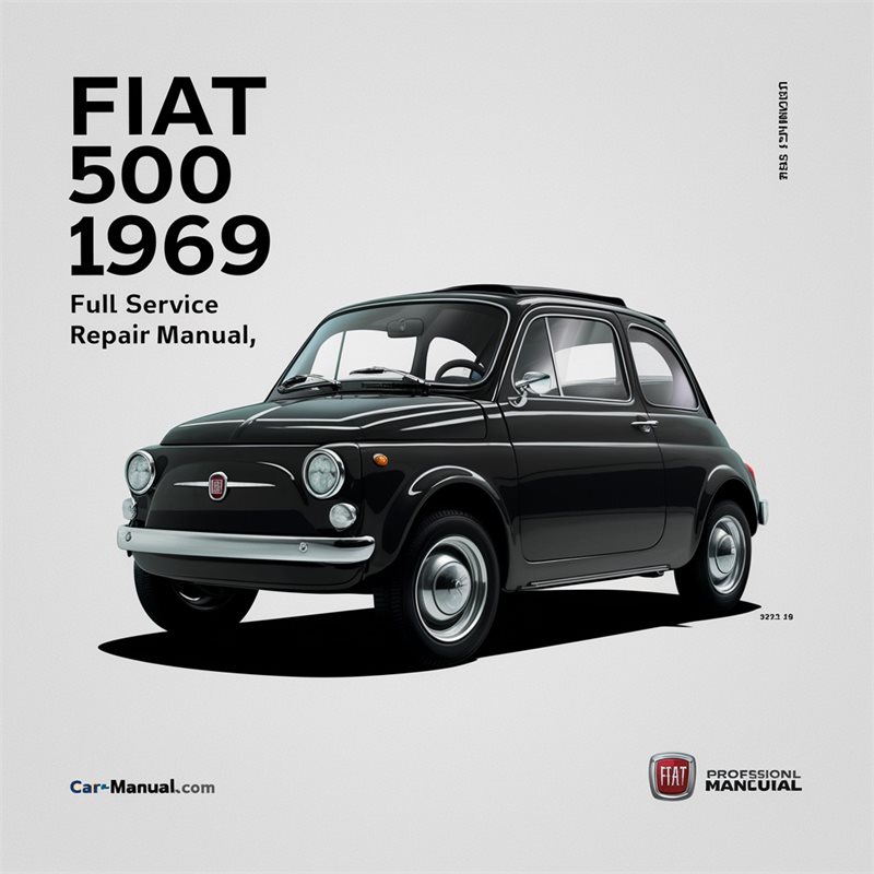 Fiat 500 1969 Full Service Repair Manual 