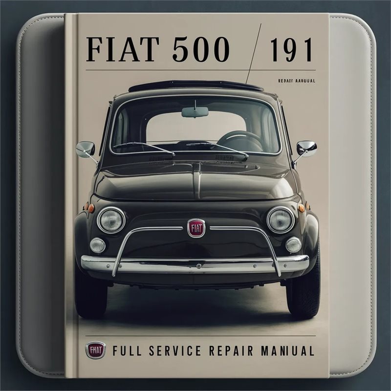 Fiat 500 1971 Full Service Repair Manual 