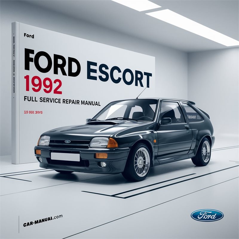 Ford Escort 1992 Full Service Repair Manual 