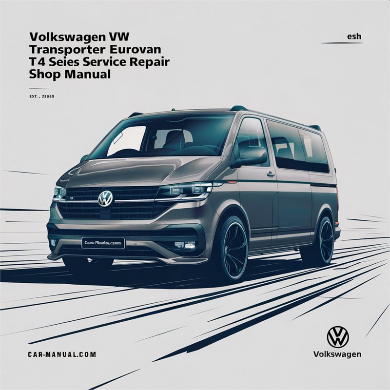 Volkswagen VW Transporter Eurovan T4 Series Service Repair Shop Manual 