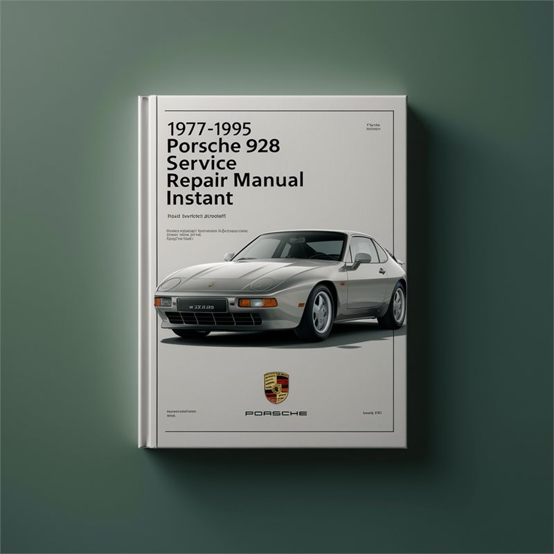 1977-1995 Porsche 928 Service Repair Manual 
